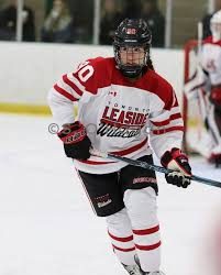 Leaside Wildcats player in white jersey